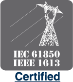 IEC61850 & IEEE1613 Certified